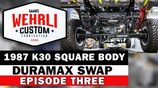 WCFAB 1987 K30 Square Body Duramax Swap - Drivetrain, Chassis, Suspension and Axles