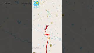 17641 Kacheguda to Narkher Intercity Exp Train Route Map Animation #indianrailways #kacheguda #train