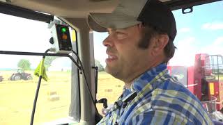 2019 Straw Baling Cab Cam | Jon Miller, Fairfield County