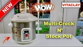 VITACLAY   ❤️   VM7800 Multi-Crocks N' Stocks Pot - Review      ✅