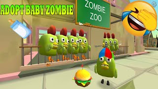 ADOPT ZOMBIE BABY | Chicken Gun