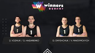 Winners Beach Volleyball. Men. D. Vozniuk / O. Haidarenko - D. Onyshchuk / V. Maksymovych 29.01.2025