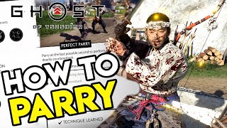 How to Parry Like a GOD | Ghost of Tsushima