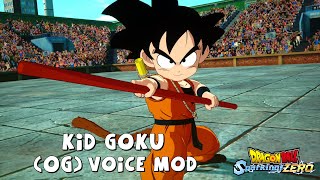 Kid Goku Voice Mod - Stephanie Nadolny (DRAGON BALL: Sparking! ZERO)