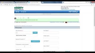 PDMP Registration Tutorial