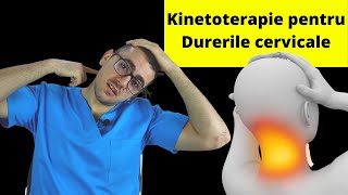 Exerciții de kinetoterapie pentru coloana vertebrală cervicală  Super exerciții