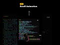 Scroll Down Button Animation | HTML CSS | #shorts #webdesign #webdevelopment #programming #animation