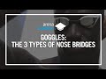 arena swim goggles: the 3 types of nose bridges