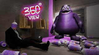Grimace Shake Drive Thru Order 360° Animation POV