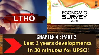 L6| LTRO, TLTRO, Variable Repo Explained| UPSC 2022- Economic survey