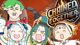 【Chained Together】なんか鎖に繋がれながらプレイするゲーム【大門地リューゴン/羽渦ミウネル/植峰ノルジュ/善額サンパロー】