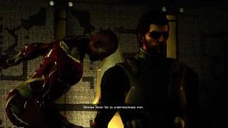 Deus Ex: Human Revolution - Jaron Namir Boss Battle (Highest Difficulty)