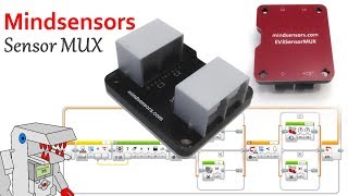 EV3 Robots with 6 Sensors? - Mindsensors Sensor Multiplexer