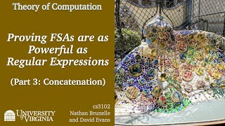 Proving FSAs are as Powerful as Regular Expressions (Part 3: Concatenation)
