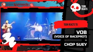 FIRST TIME REACTING to Voice Of Baceprot - Chop Suey | VOB | TGun Reaction Video!