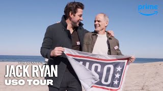 John Krasinski and Michael Kelly USO Tour | Jack Ryan | Prime Video