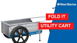 Foldit Marine Utility Cart