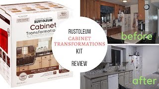 Rustoleum Cabinet Transformations Kit review and mini tutorial