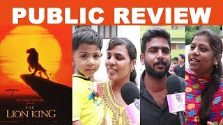 The Lion King Tamil Public Review | the  Lion King Movie Review | Lion King Public Talk