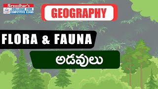 అడవులు | Adavulu | FLORA AND FAUNA | Indian Geography classes in Telugu