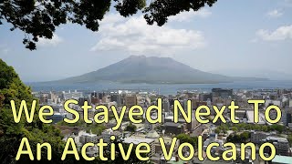 Japan RoadTrip  - Kagoshima City \u0026 Volcano from Kagoshima Sun Royal Hotel