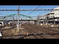 【jr東日本】回9742レ ef60 19 12系5b 送り込み回送 大宮通過 651系とeh500と並走