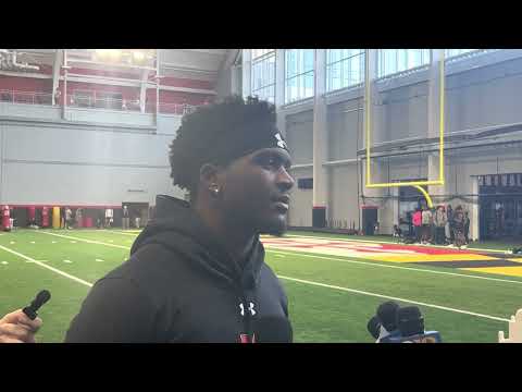 Maryland WR Rakim Jarrett: 2023 Pro Day - YouTube