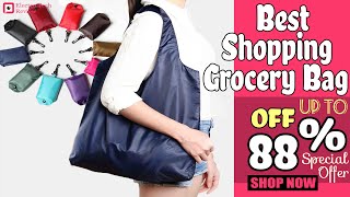 Best Washable Foldable Reusable Grocery Bag Shopping Bags 2020