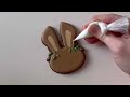 sweet floral easter royal icing cookies easter cookie decorating cookie compilation