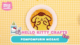Pompompurin Mosaic | Hello Kitty Crafts