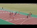 2016年度　兵庫陸上秋季記録会　男子110mh2組（ 0.1）