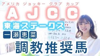 【AJCC＆東海S】一瀬恵菜が選ぶ調教推奨馬はこの6頭！