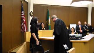 Beth A. Fraser is sworn in as Snohomish County District Court Judge - 2.12.13