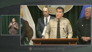 Sheriff Robert Luna Gives an Update on the Monterey Park Shooting