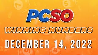 P72M Jackpot Grand Lotto 6/55, 2D, 3D, 4D and Megalotto 6/45 | December 14, 2022