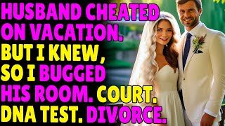 Husband Cheated While On Vacation. But I Knew, So I Bugged His Room. Court. DNA test. Divorce. #1