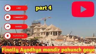 finally Ayodhya mandir pahunch gaya..#rajakvlogs #vlog #ayodhyarammandir #ayodhya #prayagraj