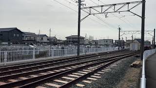 遠鉄2007F 遠州芝本駅　発車