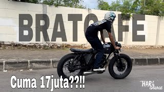 Honda megapro jadi bratcafe!