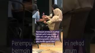 Viral perempuan perempuan muda ini nekad bermain judi sambil merokok di tempat umum kota banda aceh