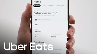 How to navigate the Uber Eats Manager mobile app | Uber Eats