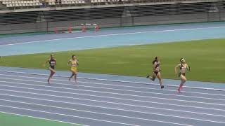 令和5年度大分県高等学校新人陸上競技大会（2023 9  18）女子4×400mR決勝（稲尾－石橋－内山－坂本）