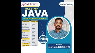Introduction to Full stack Java Demo 1