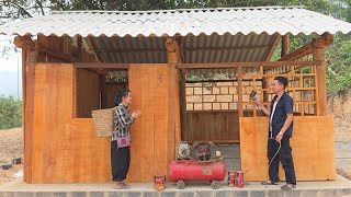 new house has been completed with a stunning color scheme thanks to the efforts of Jack and Tieu Ly.