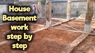 House Basement Work Step By Step|tamil