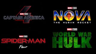 Every Marvel Project Coming 2022-2025 Confirmed \u0026 Rumored