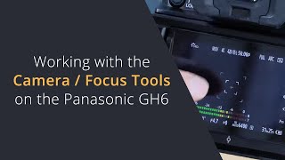 Using the on Screen Tools on Lumix Cameras | Resizing and Moving the Focus Point or Assist Tools
