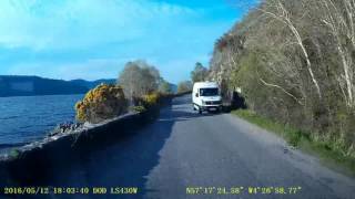 Roads less Travelled - Fort Augustus to Inverness - South side of Loch Ness at 4x speed