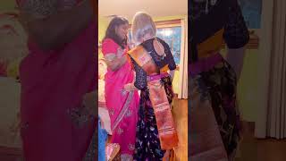 Maa Ammamma intlo part-4 #ytshorts #funny #usa #telugu #saree #love