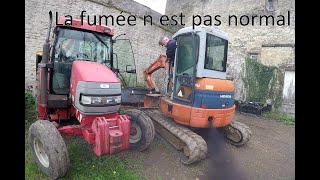 plantation de 15 fruitiers panne sur pelle